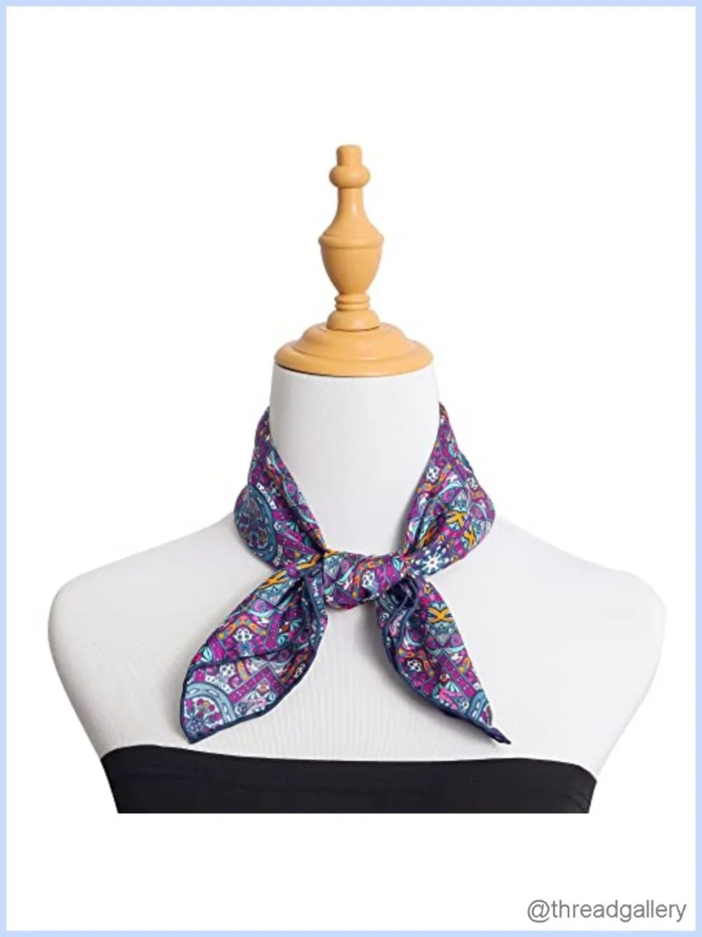 100% Pure Mulberry Silk Square Scarf 14MM Twill 21x21